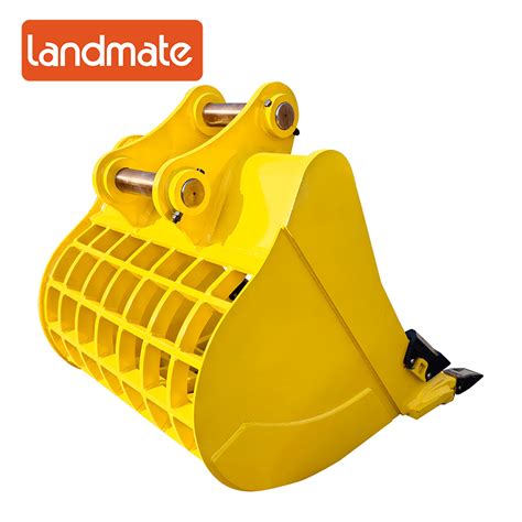 mini excavator screener|mini excavator skeleton buckets.